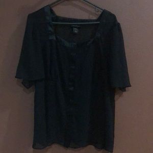 Womens Black Blouse